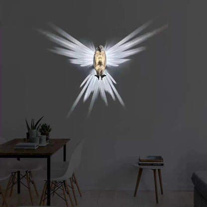 3D Bird Shape Projector Light