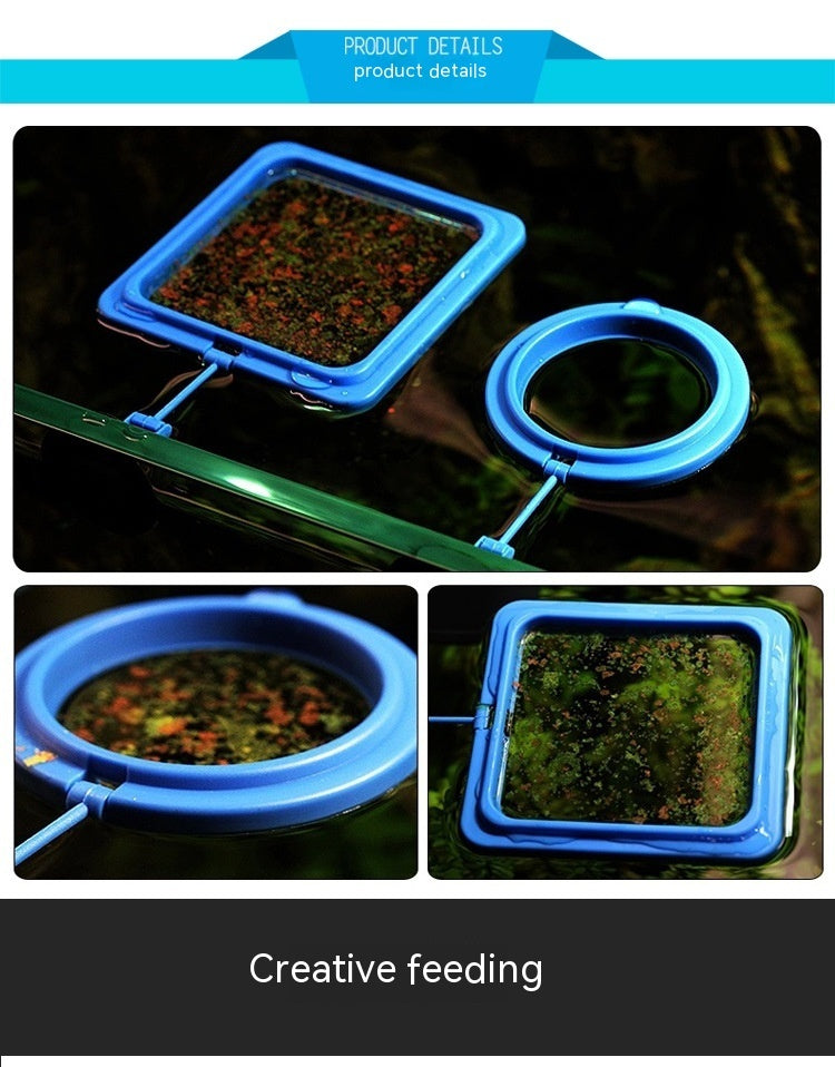 Aquarium Fish Feeding Ring