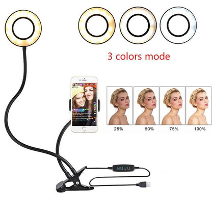 Adjustable LED Selfie Ring Light