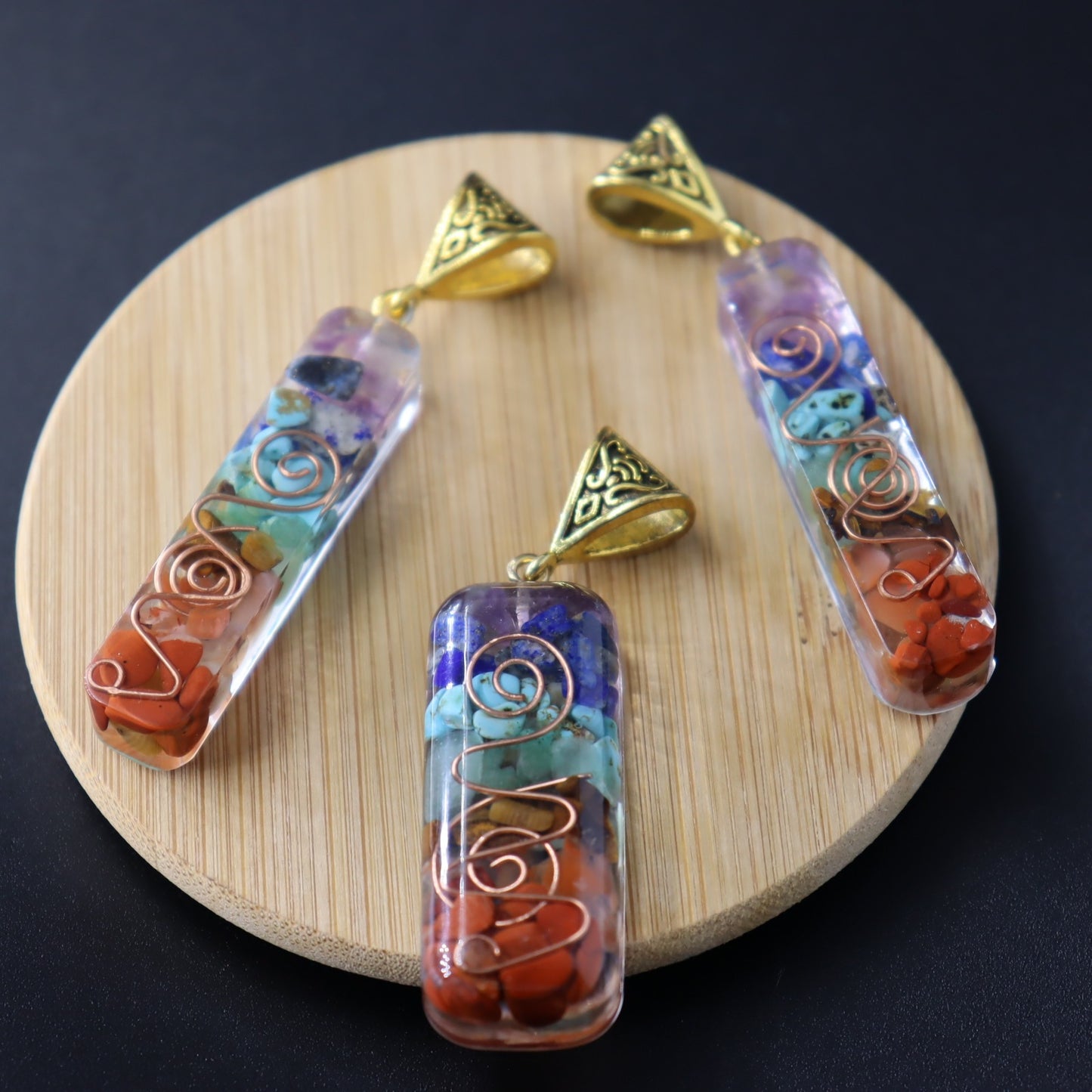 Seven Chakra Reiki Pendant