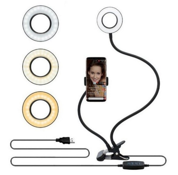 Adjustable LED Selfie Ring Light