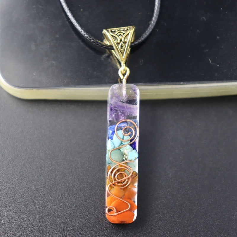 Seven Chakra Reiki Pendant