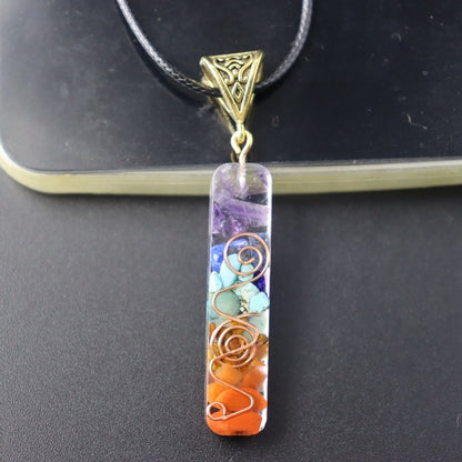 Seven Chakra Reiki Pendant