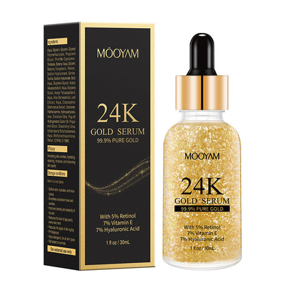 24K Gold Foil Anti-Wrinkle Face Serum