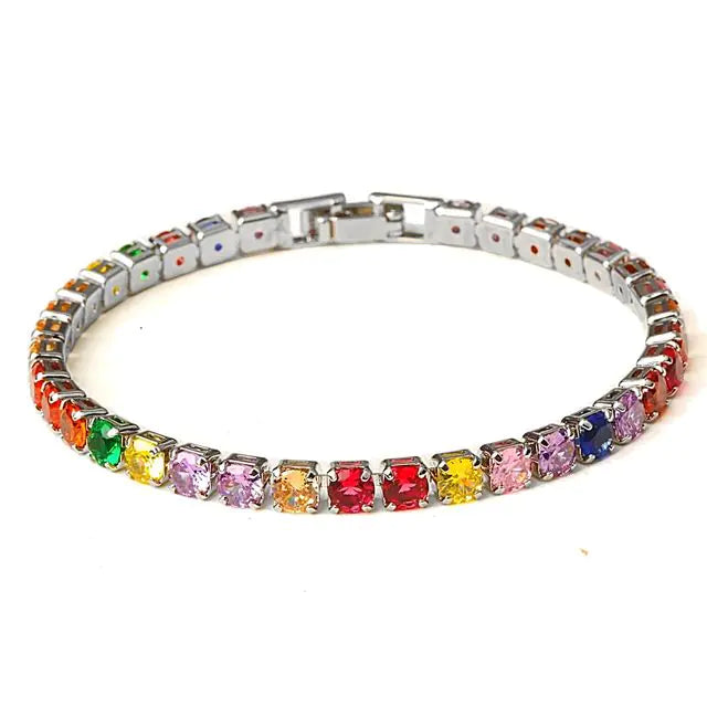 4.0mm Zircon Crystal Bracelet