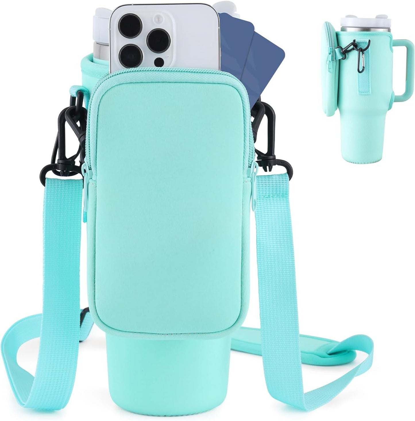 40 oz Water Bottle Carrier Bag