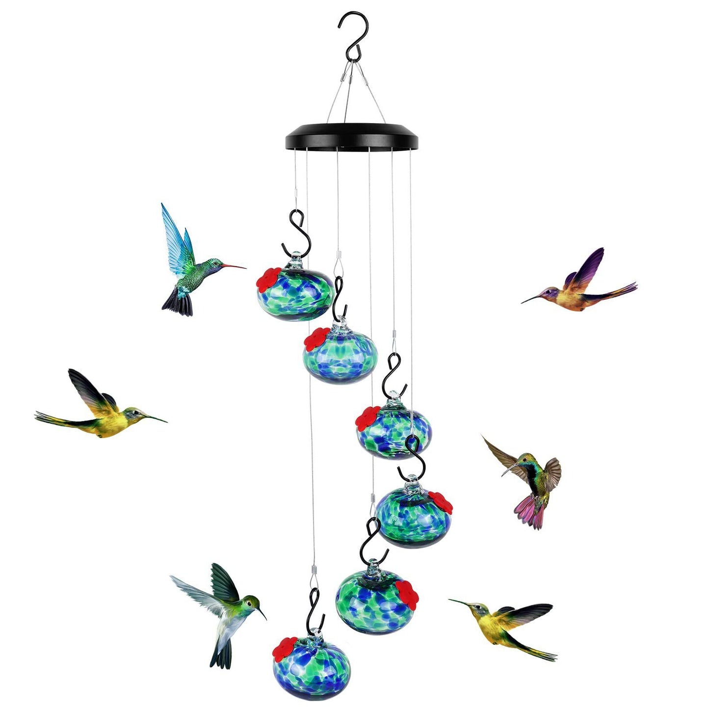 Charming Hummingbird Wind Chimes