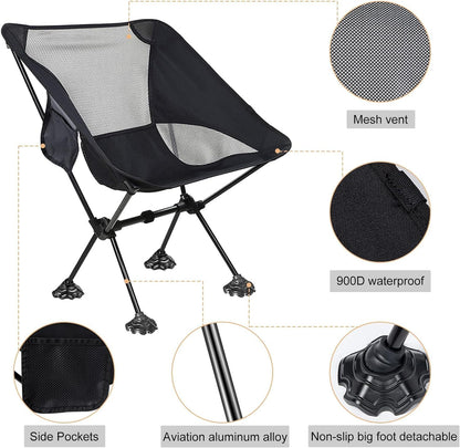 Anti-Slip Portable Camping Chair