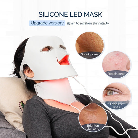 7 Colors Led Phototherapy Mask