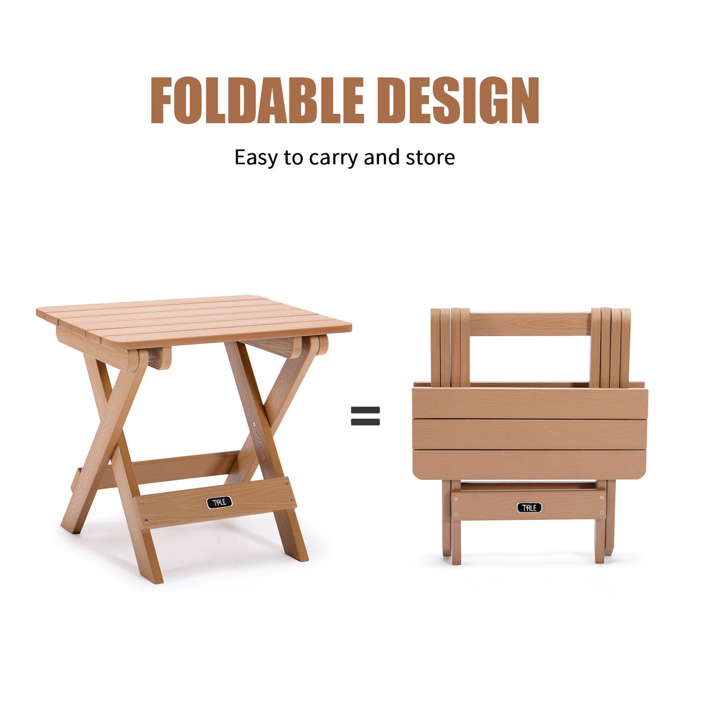 All-Weather Folding Side Table