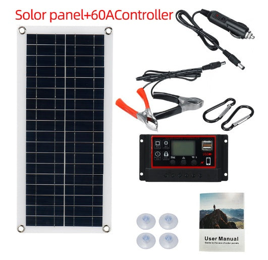 Solar Panel Kit Controller Portable