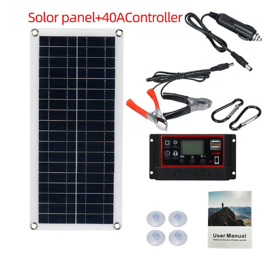 Solar Panel Kit Controller Portable