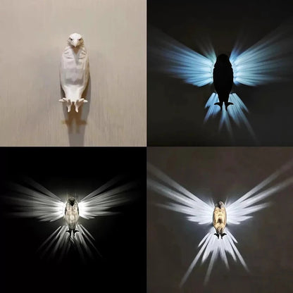 3D Bird Shape Projector Light