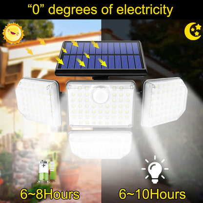 Adjustable Solar LED Security Light