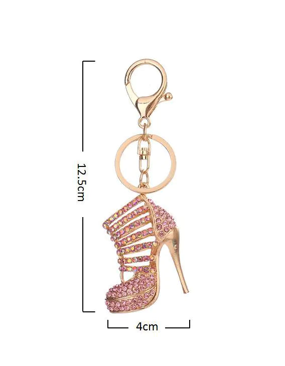 Alloy High Heels Keychain