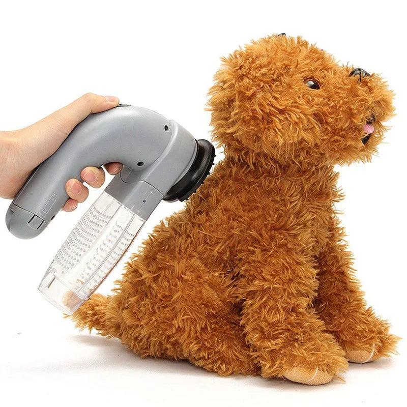 Electric Pet Hair Suction Device Cat Dog Massager Cleaning Hair Brush Vacuum Cleaner Wool Absorber Pet Grooming Supplies