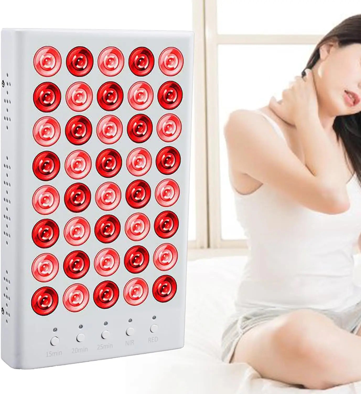 660nm & 850nm Near Infrared Led Red Light Therapy Panel for Pain Relief Skin