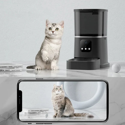 Video Automatic Smart Food Pet Dispenser