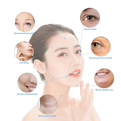 5MHz High Frequency Skin Care Machine Face Beauty Machine Skin Rejuvenation Lifting Wrinkle Removal Anti-aging Body Massage