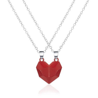 Couples Magnetic Heart Pendant