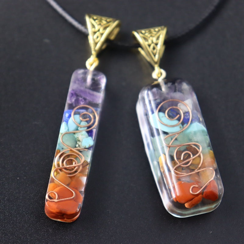 Seven Chakra Reiki Pendant