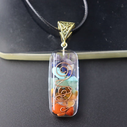 Seven Chakra Reiki Pendant