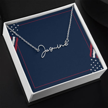 Signature Name Necklace