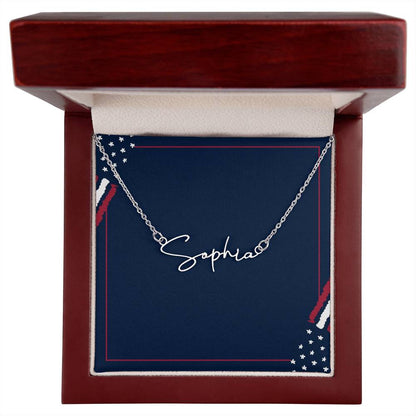 Signature Name Necklace