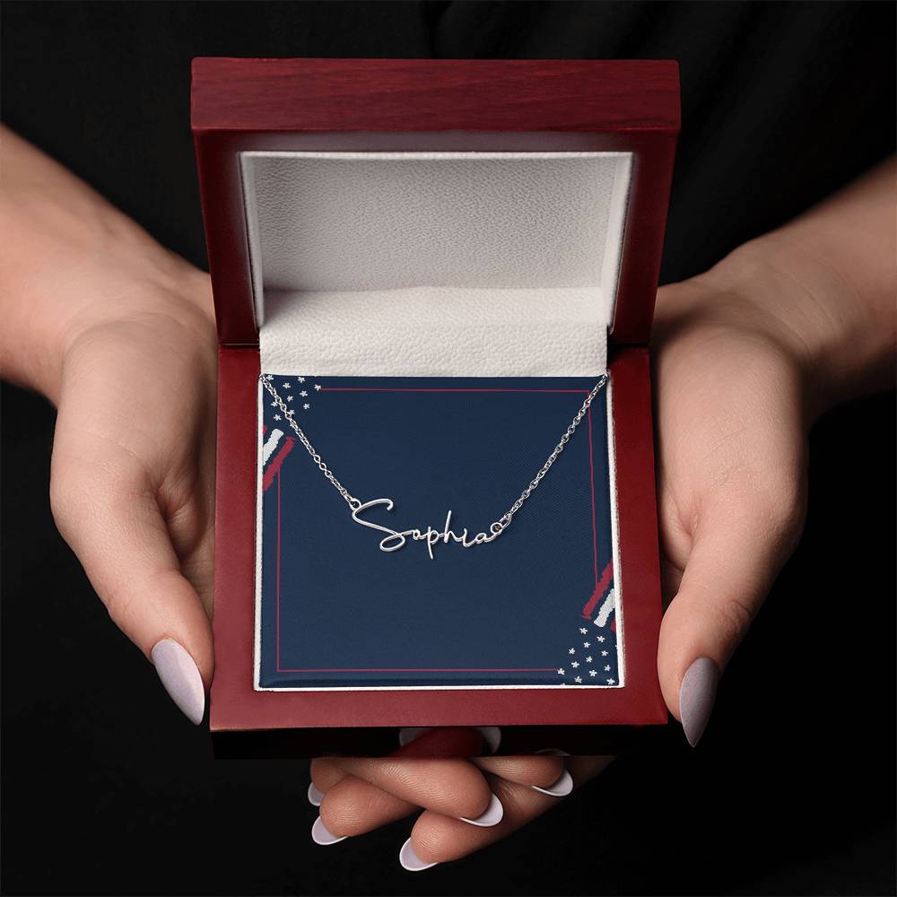 Signature Name Necklace