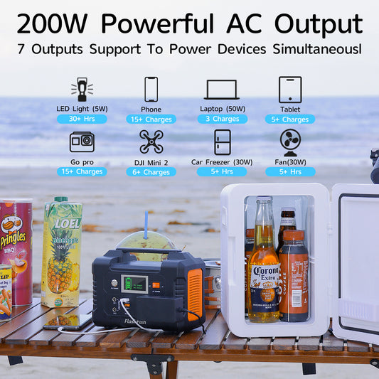 200W Portable Outdoor Power Supply