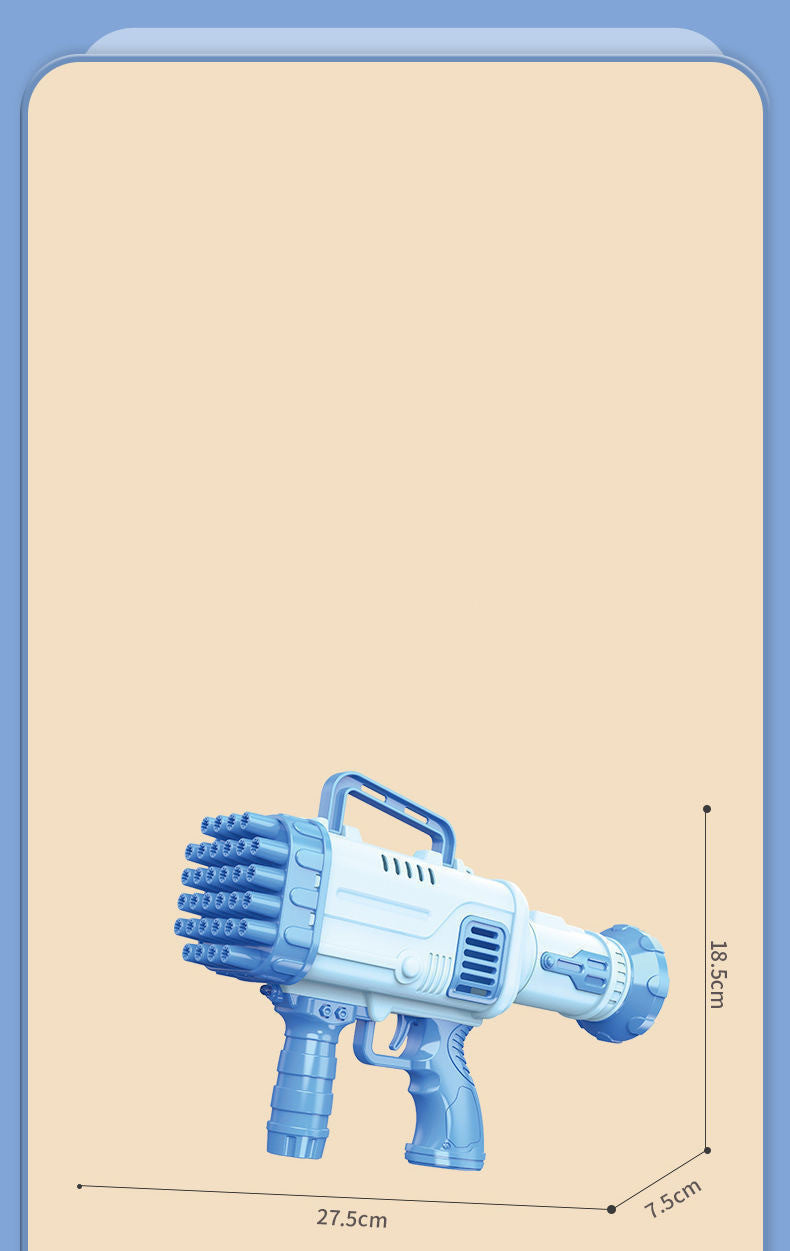 32 Holes Bazooka Bubble Machine Gun