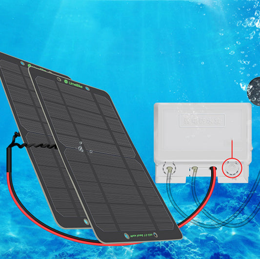 Solar-Powered Pond Oxygenator