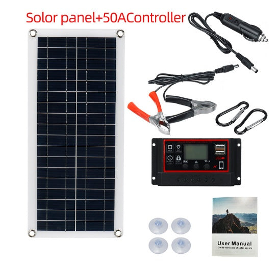 Solar Panel Kit Controller Portable