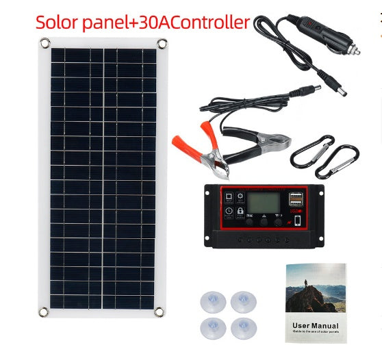 Solar Panel Kit Controller Portable