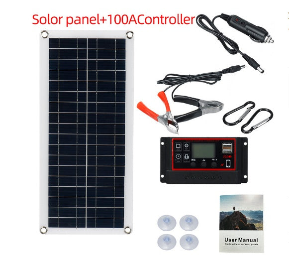 Solar Panel Kit Controller Portable