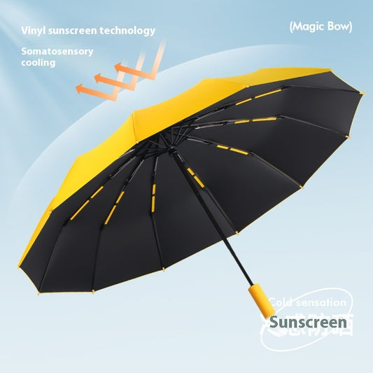 Automatic Sun Umbrella Dual-use Protection