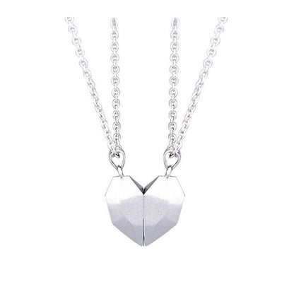 Couples Magnetic Heart Pendant