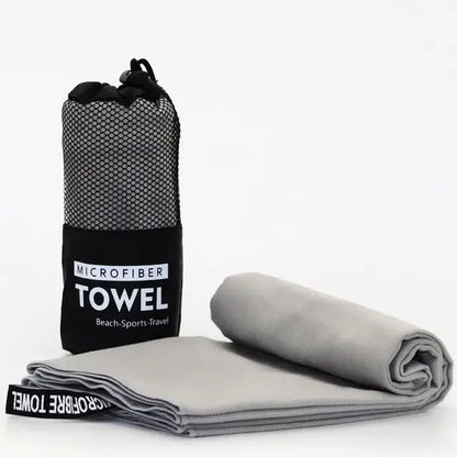 Microfiber Towel With Mesh Bag