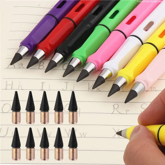 6 Pcs/Set No Ink Eternal Pencil